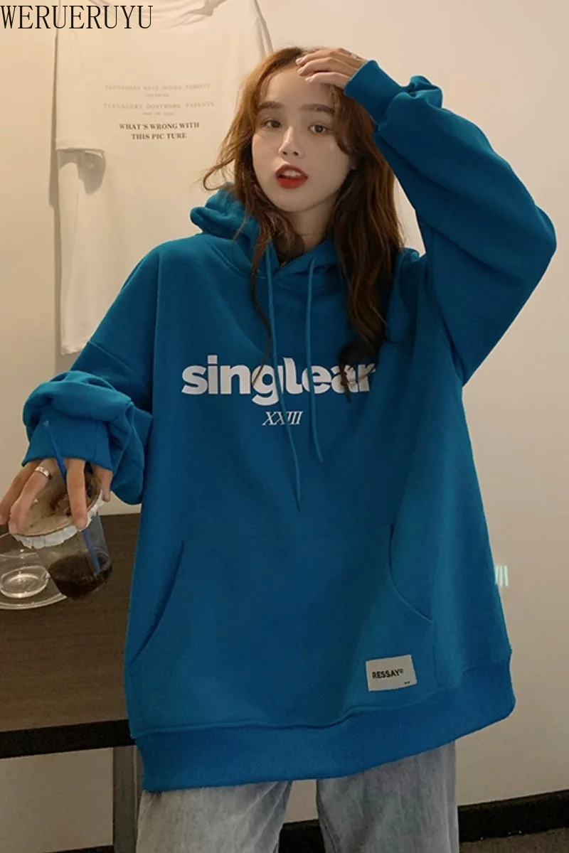 WERUERUYU Fashion Womans Hoodies 2020 Autumn Winter Casual Hoodies Sweatshirts Woman's Solid Color Hoodies Sweatshirt Tops
WERUERUYU Fashion Womans Hoodies 2020 Autumn Winter Casual Hoodies Sweatshirts Woman's Solid Color Hoodies Sweatshirt Tops