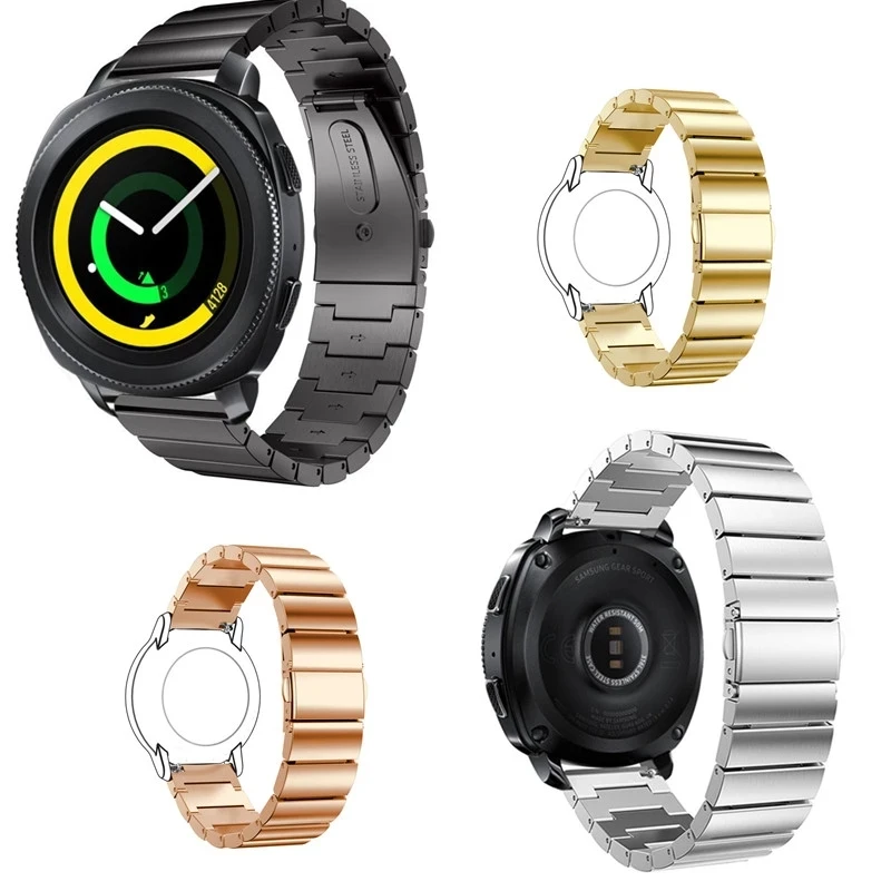 Solid Metal Stainless Steel Watch Band For Garmin Vivoactive 3/3 music 20mm Strap For Samsung Gear Sport SM-R600 Gear S2 Classic
Solid Metal Stainless Steel Watch Band For Garmin Vivoactive 3/3 music 20mm Strap For Samsung Gear Sport SM-R600 Gear S2 Classic