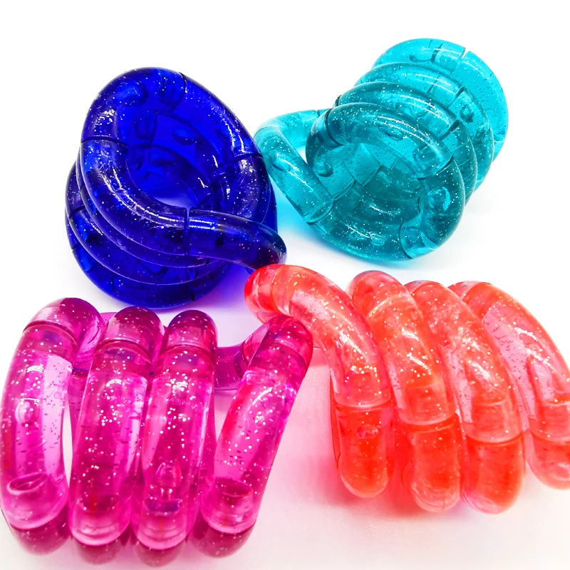 Twist Fidget Toys Twisted Ring Magic Fidget Magic Trick Rope Creative DIY Winding Leisure Education Stress Relief Kid Xmas Toy 
Twist Fidget Toys Twisted Ring Magic Fidget Magic Trick Rope Creative DIY Winding Leisure Education Stress Relief Kid Xmas Toy
