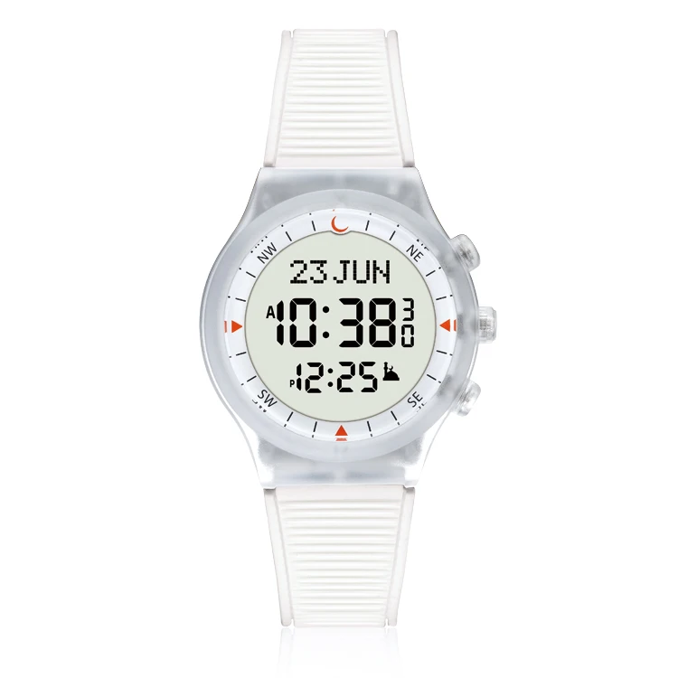 AL-SAHAR Muslim Azan Watch Sport Wristwatch with Athan Prayer Time Alarm Qibla Direction Islamic Clock for Kids Children
AL-SAHAR Muslim Azan Watch Sport Wristwatch with Athan Prayer Time Alarm Qibla Direction Islamic Clock for Kids Children