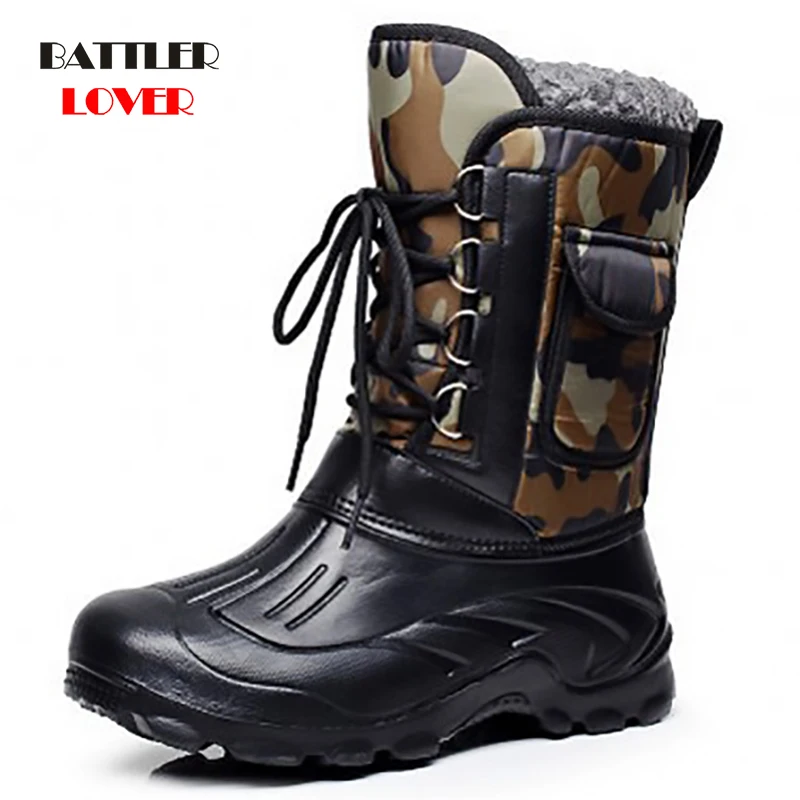 New Winter Men Military Boots Waterproof Snow Mid-calf Botas Combat Warm Fur Shoes for Male Fishing Footwear Zapatillas Hombre
New Winter Men Military Boots Waterproof Snow Mid-calf Botas Combat Warm Fur Shoes for Male Fishing Footwear Zapatillas Hombre