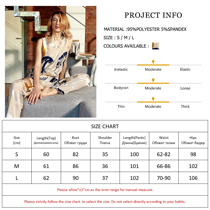 HiLoc Totem Printed Sleepwear Tank Top Female Set 2 Pcs Lace-Up Sleep Tops Sexy Scoop Back Homewear Satin Pajamas Sets Nightgown
HiLoc Totem Printed Sleepwear Tank Top Female Set 2 Pcs Lace-Up Sleep Tops Sexy Scoop Back Homewear Satin Pajamas Sets Nightgown