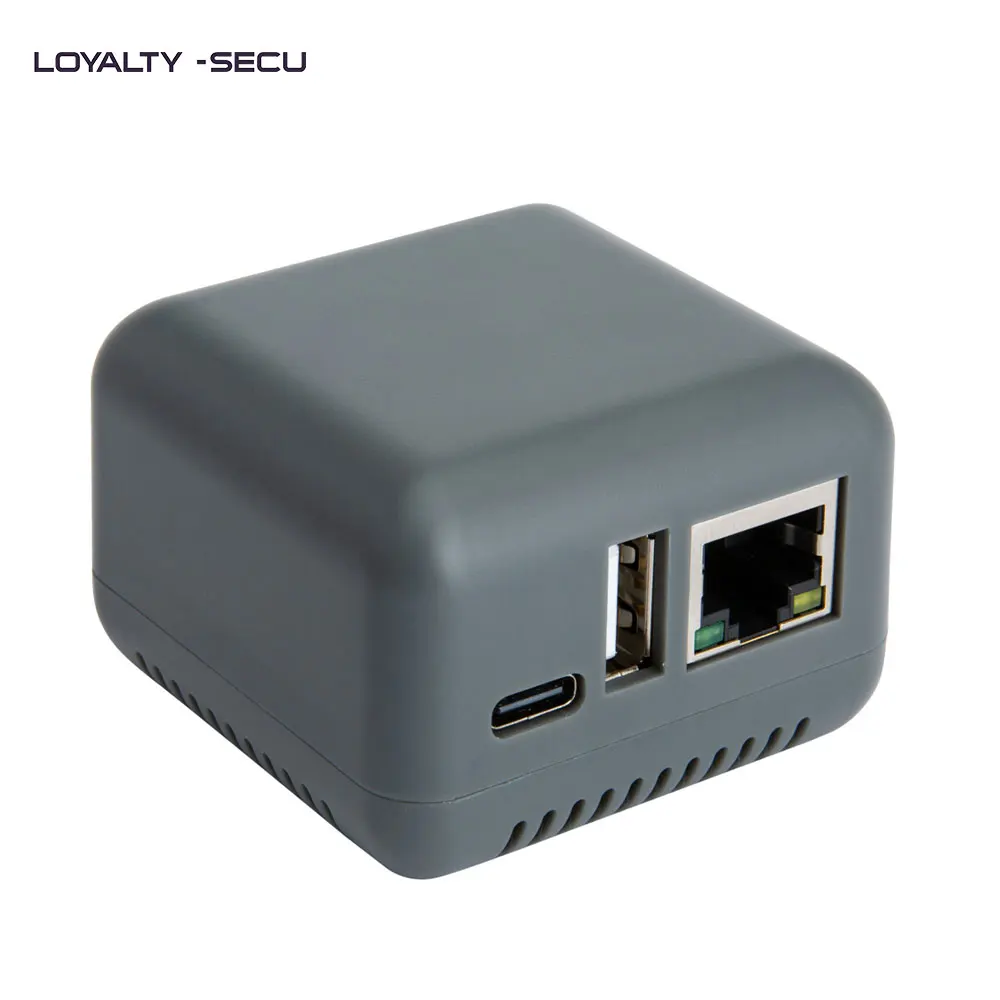 LOYALTY-SECU Беспроводной Сетевой USB-адаптер для принтера серого цвета с поддержкой