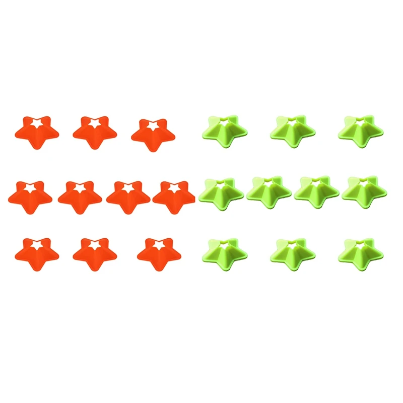 10PCS Soccer Disc Cone Star Shape Football Training Star Logo Disc for Physical Education Festive Field Marker
10PCS Soccer Disc Cone Star Shape Football Training Star Logo Disc for Physical Education Festive Field Marker