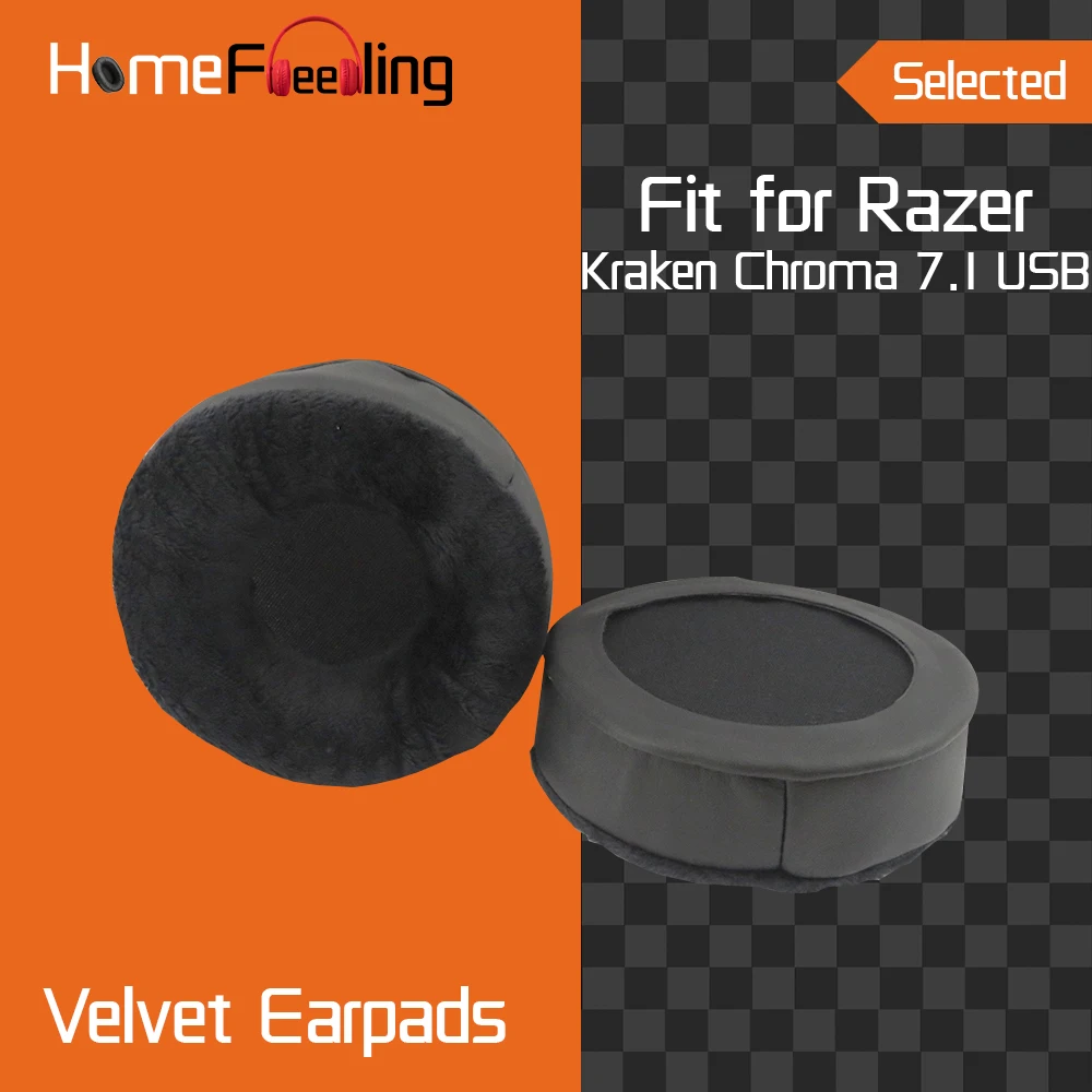 Homefeeling Earpads for Razer Kraken Chroma 7.1 USB Headphones Earpad Cushions Covers Velvet Ear Pad Replacement
Homefeeling Earpads for Razer Kraken Chroma 7.1 USB Headphones Earpad Cushions Covers Velvet Ear Pad Replacement