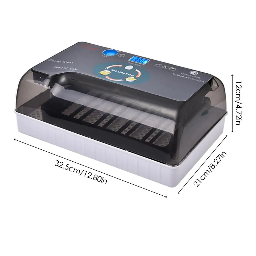 Hot sale Incubator Egg Digital Fully Automatic Hatcher for Chicken Poultry Quail Duck Bird Turkey Egg Home Use Egg awesome
Hot sale Incubator Egg Digital Fully Automatic Hatcher for Chicken Poultry Quail Duck Bird Turkey Egg Home Use Egg awesome