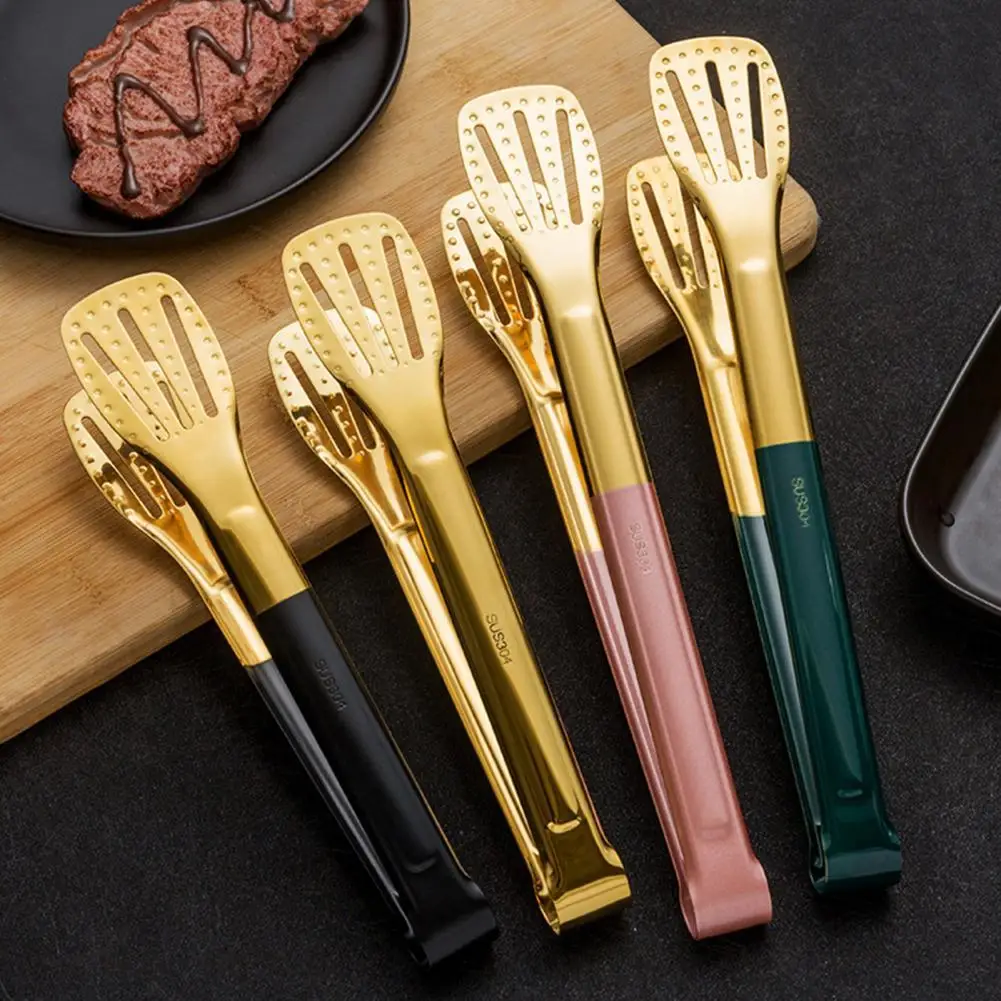 Thicken 304 Stainless steel food tongs kitchen utensils buffet tool anti-heat bread tongs pastry barbecue clamp steel kitchen
Thicken 304 Stainless steel food tongs kitchen utensils buffet tool anti-heat bread tongs pastry barbecue clamp steel kitchen