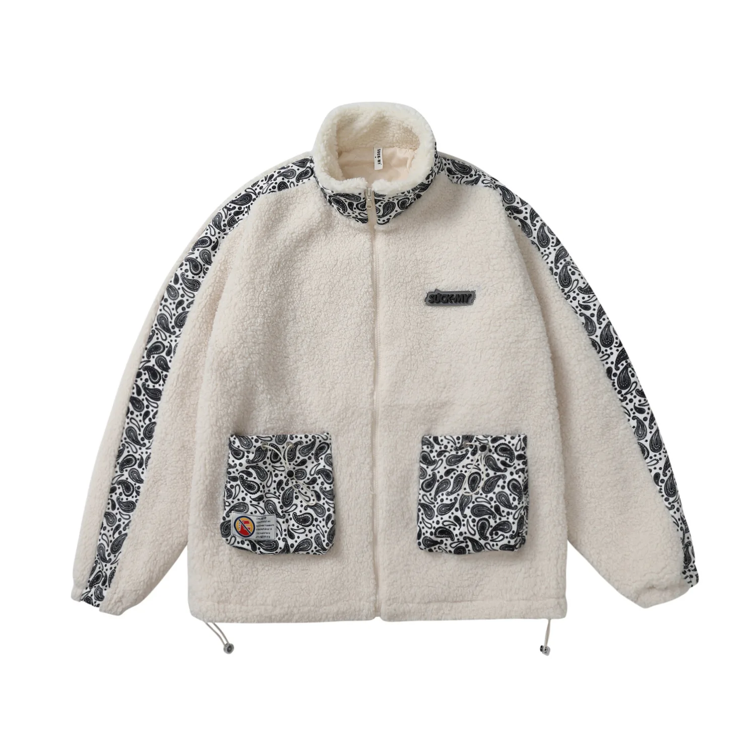 High Street Bandanna Print Cashmere Wadded Jacket Men's Coat Women's Windbreaker Streetwear Winter Warm Clothing Techwear
High Street Bandanna Print Cashmere Wadded Jacket Men's Coat Women's Windbreaker Streetwear Winter Warm Clothing Techwear