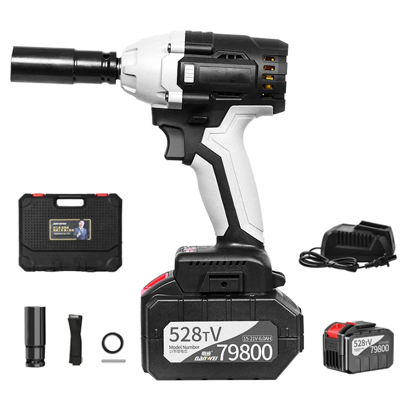 Electric Impact Wrench Drill 2 In 1 Brushless Wrench Socket Rechargeable Li-ion Battery Hand Drill Installation Power Tools
Electric Impact Wrench Drill 2 In 1 Brushless Wrench Socket Rechargeable Li-ion Battery Hand Drill Installation Power Tools