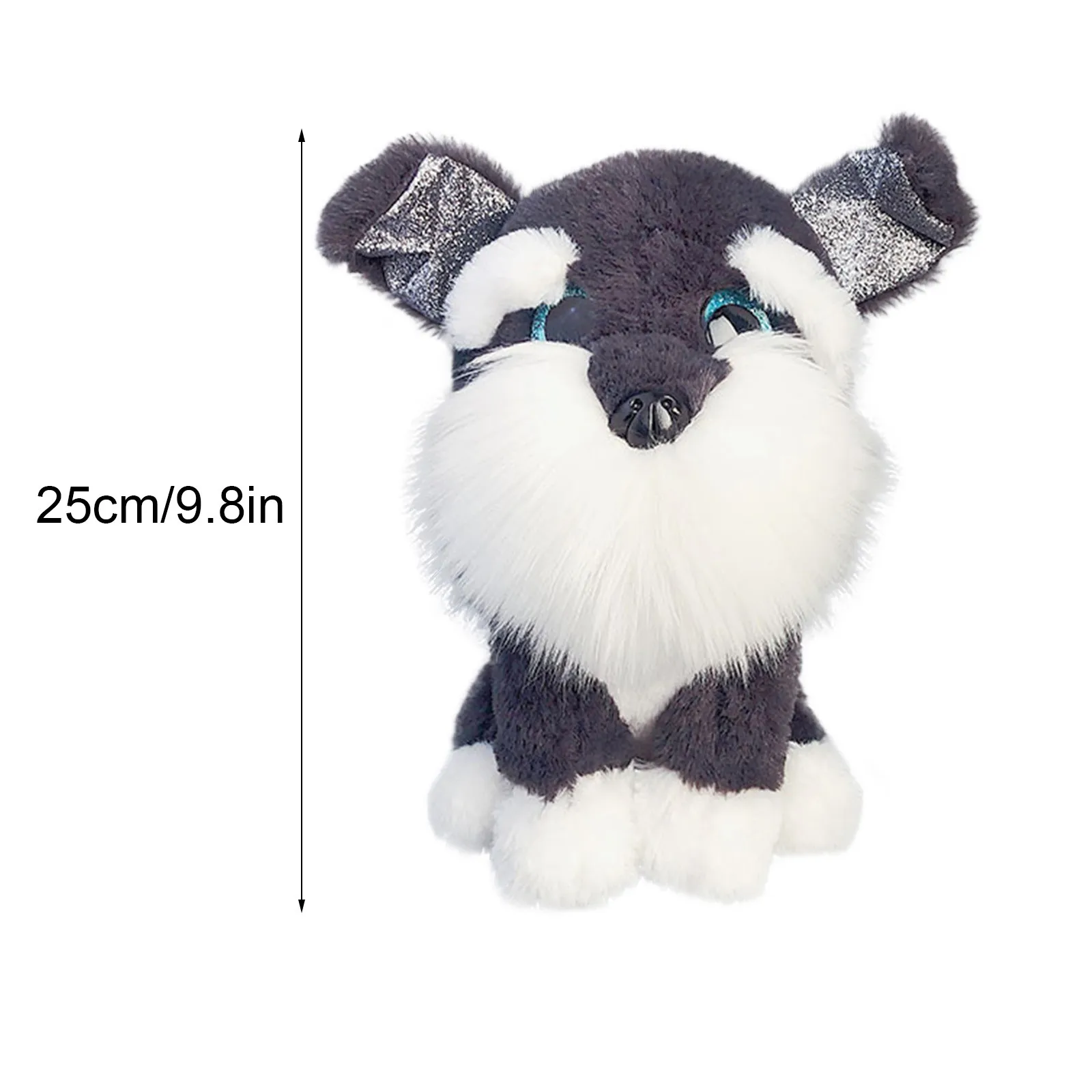 3D Schnauzer Puppy Pillow Soft Waist Cushion Plush Stuffed Toy Decoration Gift Dolls that accompany the baby to sleep
3D Schnauzer Puppy Pillow Soft Waist Cushion Plush Stuffed Toy Decoration Gift Dolls that accompany the baby to sleep