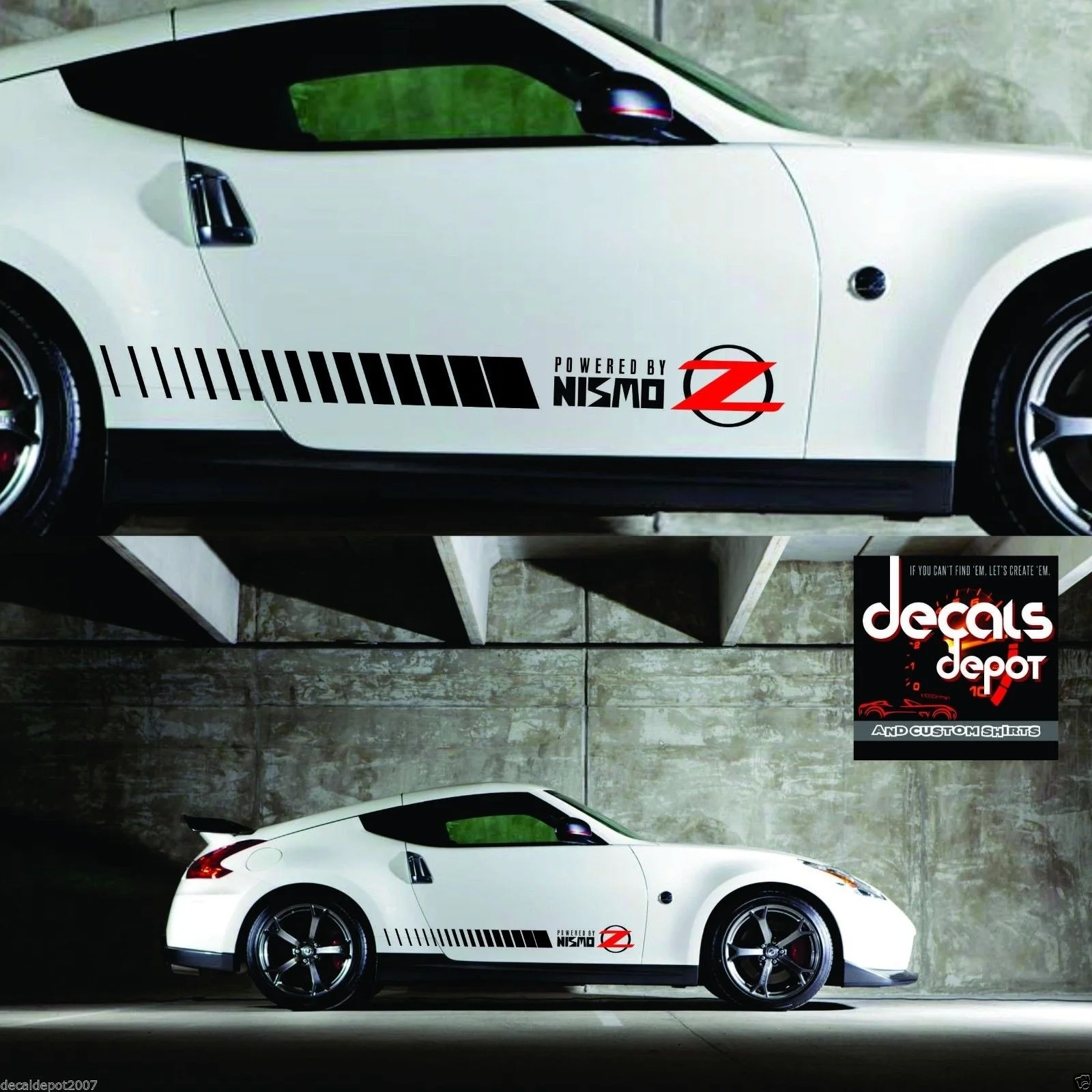 Для (2 шт.) виниловых наклеек подходит для NISSAN 350Z, 370Z, 300ZX, 240Z или любых моделей Z 2006 и выше
Для (2 шт.) виниловых наклеек подходит для NISSAN 350Z, 370Z, 300ZX, 240Z или любых моделей Z 2006 и выше