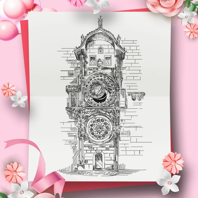 Beautiful Castle DIY Silicone Clear Stamp Cling Seal Scrapbook Embossing Album
Beautiful Castle DIY Silicone Clear Stamp Cling Seal Scrapbook Embossing Album