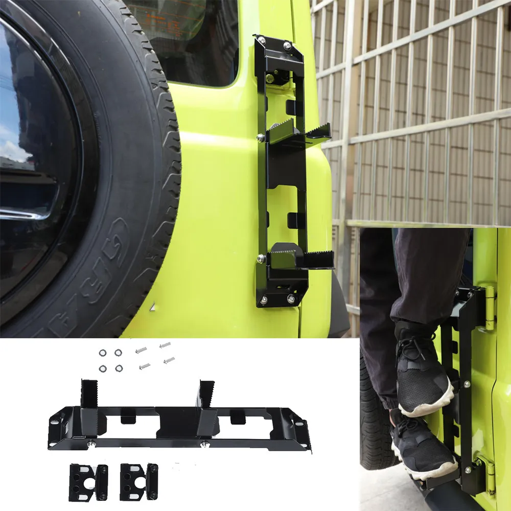 Iron Black Rear Door Hinge Foot Climb Step Rest Pedal for Suzuki Jimny 2019-2021 Exterior Car Accessories
Iron Black Rear Door Hinge Foot Climb Step Rest Pedal for Suzuki Jimny 2019-2021 Exterior Car Accessories