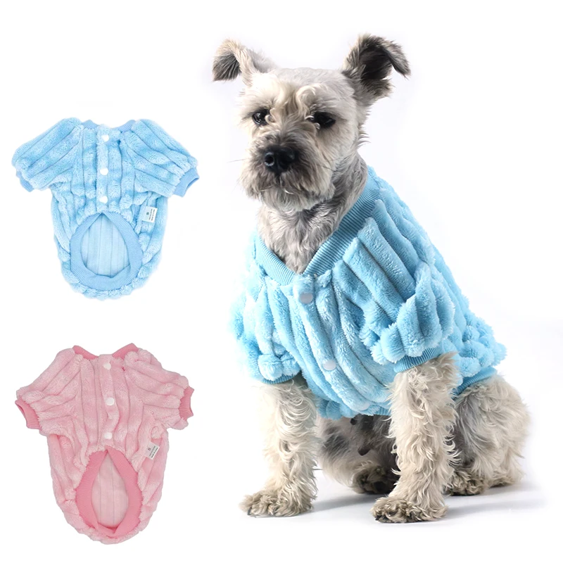 Soft Plush Winter Warm Dog Clothes for Small Dogs Pet Cat Puppy Vest Spring Autumn Shih Tzu Chihuahua French Bulldog Teddy Coats
Soft Plush Winter Warm Dog Clothes for Small Dogs Pet Cat Puppy Vest Spring Autumn Shih Tzu Chihuahua French Bulldog Teddy Coats
