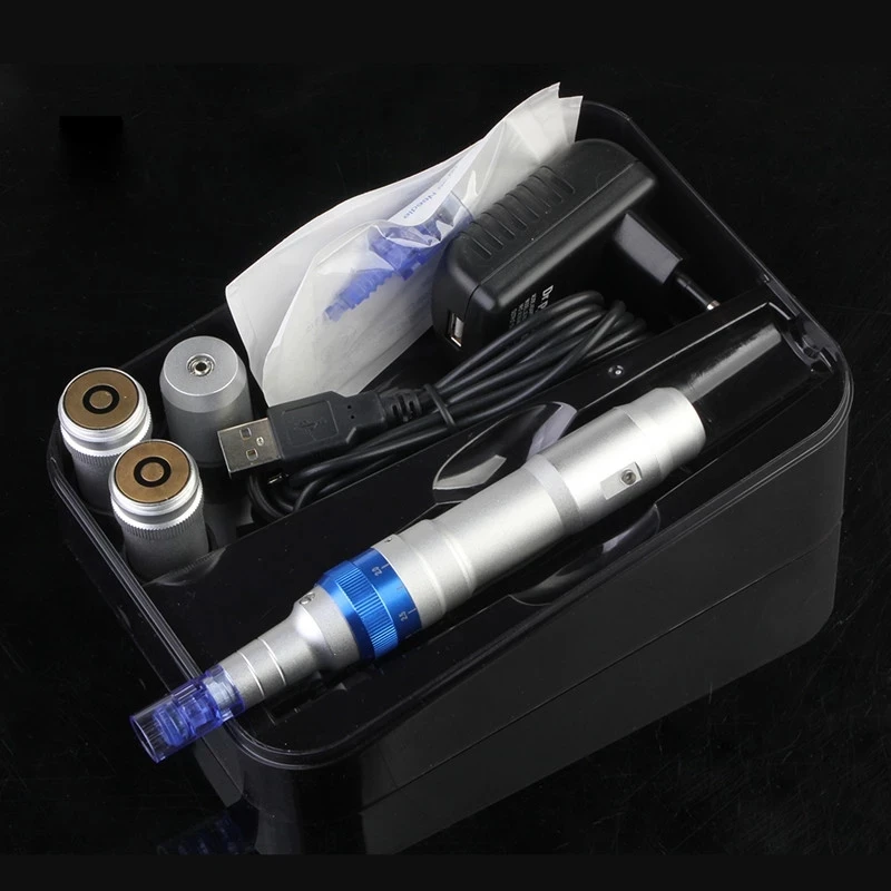 Electric Derma Roller Dr Pen A6 Rechargeable Auto Micro Needle Wireless Microneedling Machine Derma Stamp MTS one battery
Electric Derma Roller Dr Pen A6 Rechargeable Auto Micro Needle Wireless Microneedling Machine Derma Stamp MTS one battery