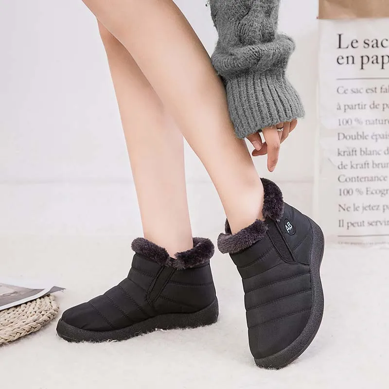 Women Boots Snow Plush Women Shoes Slip On Platform Shoes Woman Casual Ankle Boots Waterproof Punk Winter Shoes Botas Mujer
Women Boots Snow Plush Women Shoes Slip On Platform Shoes Woman Casual Ankle Boots Waterproof Punk Winter Shoes Botas Mujer