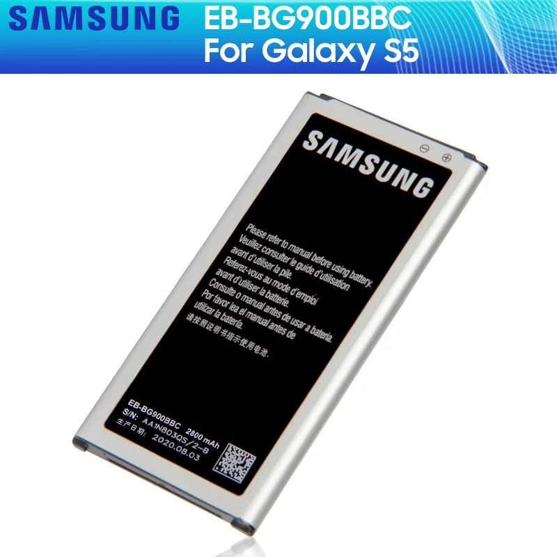 SAMSUNG оригинальный аккумулятор EB BG900BBE BG900BBC BG900BBU для Samsung Galaxy S5 SM G870A G900S/Мама/Папа/FD