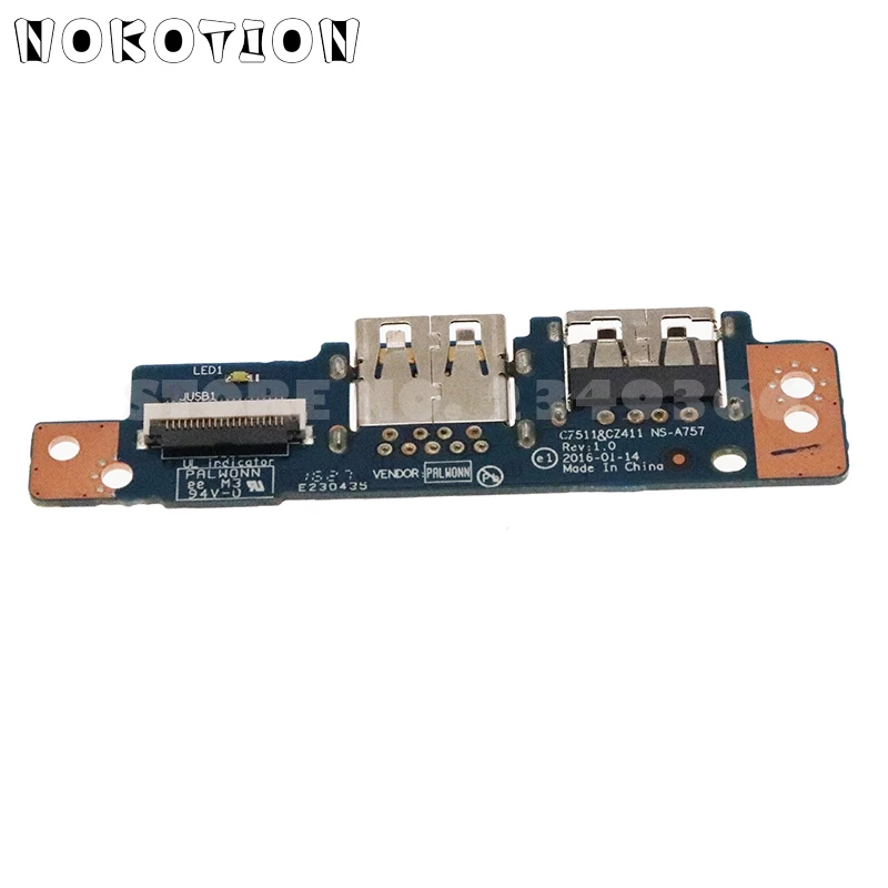 Материнская плата NOKOTION CZ511 CZ411 для LENOVO IdeaPad 510 510-15ISK 510-15 с USB-портом
Материнская плата NOKOTION CZ511 CZ411 для LENOVO IdeaPad 510 510-15ISK 510-15 с USB-портом