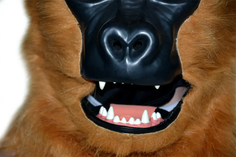 Yellow Orangutan Head Mascot Costume Can Move Mouth Head Suit Halloween Cosplay
Yellow Orangutan Head Mascot Costume Can Move Mouth Head Suit Halloween Cosplay