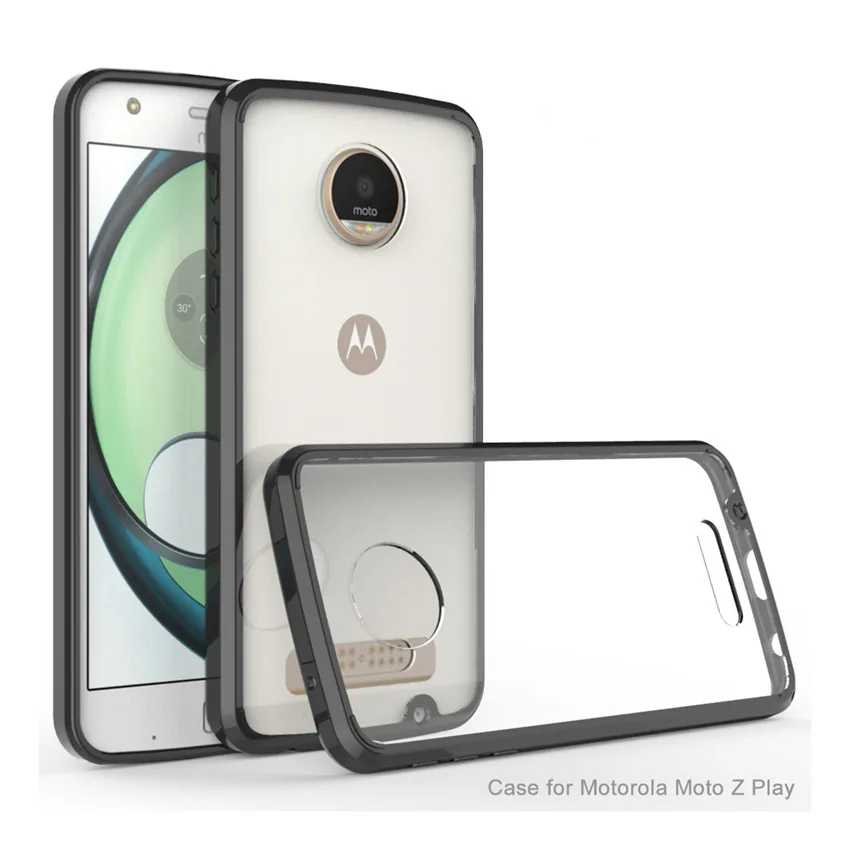 Slim Hybrid Shockproof Cover Air Cushion Frame Case Acrylic Crystal Clear Back Shell Mask For Motorola Moto Z Play Fundas Coque
Slim Hybrid Shockproof Cover Air Cushion Frame Case Acrylic Crystal Clear Back Shell Mask For Motorola Moto Z Play Fundas Coque