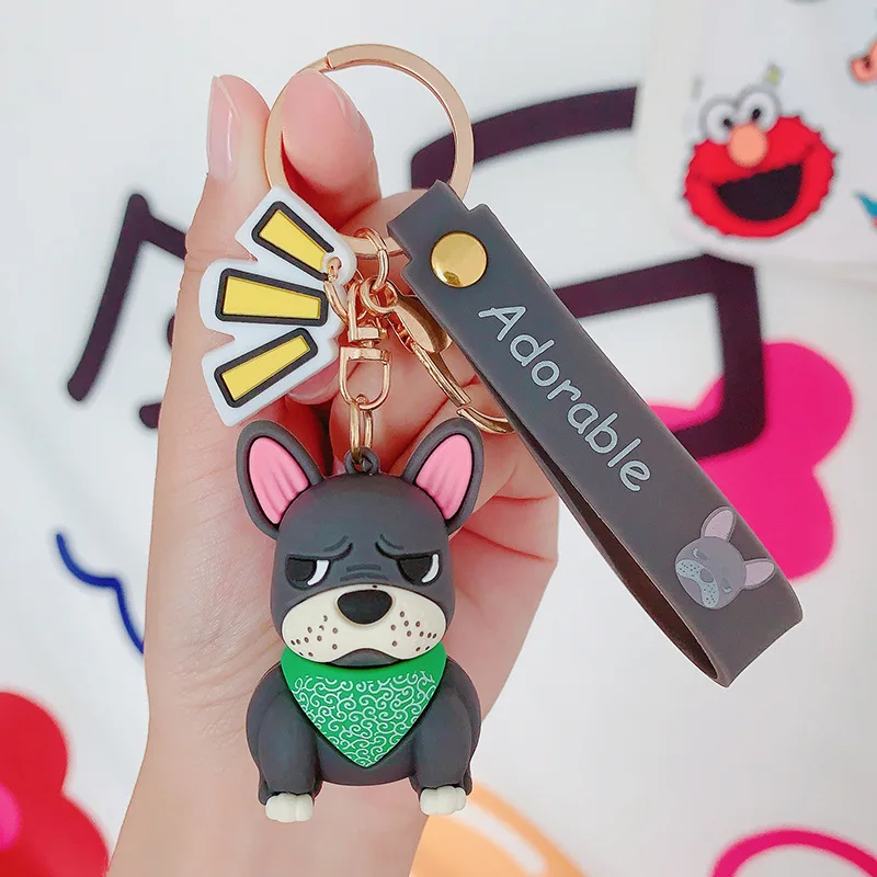 Cute French Bulldog Keychain Fashion Cartoon Dog Keychains Charm Women Bag Trinket Men Car Key Chain Metal Pendant Jewelry Gift
Cute French Bulldog Keychain Fashion Cartoon Dog Keychains Charm Women Bag Trinket Men Car Key Chain Metal Pendant Jewelry Gift