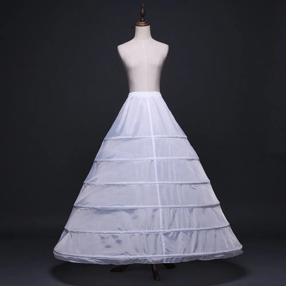 HONGFUYU Wedding Accessories Petticoat Vestido Longo Ball Gown Crinoline Underskirt 6 Hoops Skirt Petticoats In Stock White
HONGFUYU Wedding Accessories Petticoat Vestido Longo Ball Gown Crinoline Underskirt 6 Hoops Skirt Petticoats In Stock White