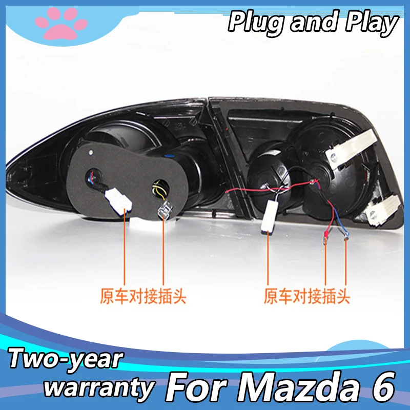Car Styling for Mazda 6 Taillights 2003-2013 Mazda6 LED Tail Lamp Rear Lamp Rear light DRL+Brake+Park+Signal led light
Car Styling for Mazda 6 Taillights 2003-2013 Mazda6 LED Tail Lamp Rear Lamp Rear light DRL+Brake+Park+Signal led light