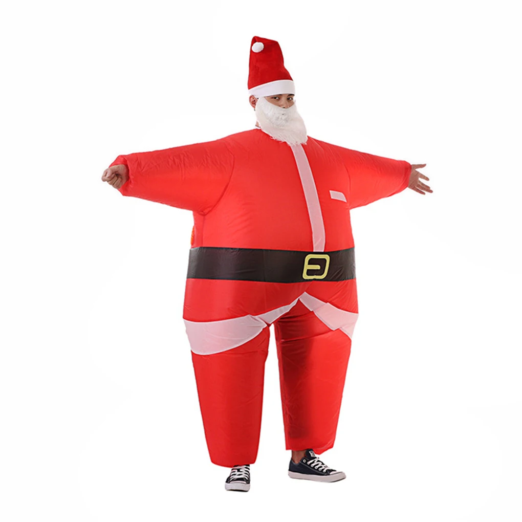 Christmas Party Santa Claus Suit Xmas Inflatable Costume Party For Adult Men Women Birthday Holiday Party Outfits 
Christmas Party Santa Claus Suit Xmas Inflatable Costume Party For Adult Men Women Birthday Holiday Party Outfits