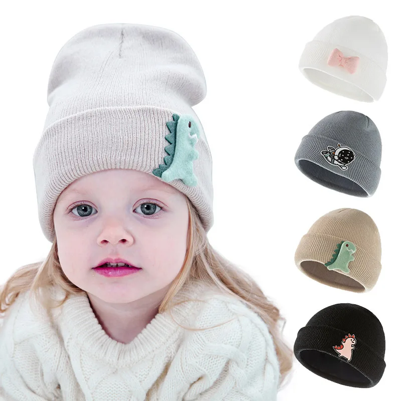 Осенне-зимняя детская шапка для детей, теплая вязаная шапка для девочек и мальчиков, Шапка-бини с мультяшным динозавром, однотонная детская ...
Осенне-зимняя детская шапка для детей, теплая вязаная шапка для девочек и мальчиков, Шапка-бини с мультяшным динозавром, однотонная детская ...