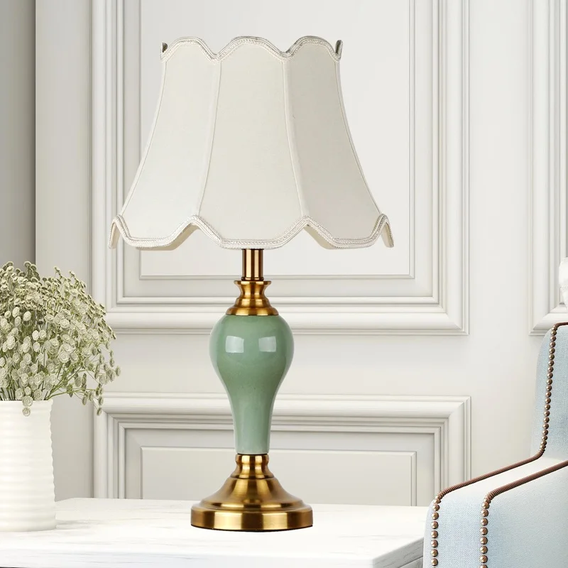 Современный прикроватный столик SAROK настольная лампа керамический роскошный