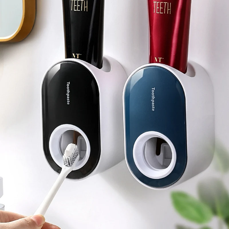 Automatic Toothpaste Dispenser Squeezer Bathroom Accessories Toothpaste Squeezer Wall Mount Holder Toothbrush Squeezer Rack
Automatic Toothpaste Dispenser Squeezer Bathroom Accessories Toothpaste Squeezer Wall Mount Holder Toothbrush Squeezer Rack