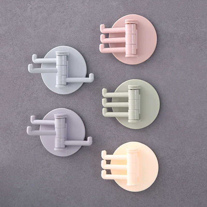 Rotatable Traceless 3-Branch Hook Multi-Function Bathroom Towel Bath Ball Wall Hook Kitchen Spoon Rag Sponge Holder Key Hooks
Rotatable Traceless 3-Branch Hook Multi-Function Bathroom Towel Bath Ball Wall Hook Kitchen Spoon Rag Sponge Holder Key Hooks