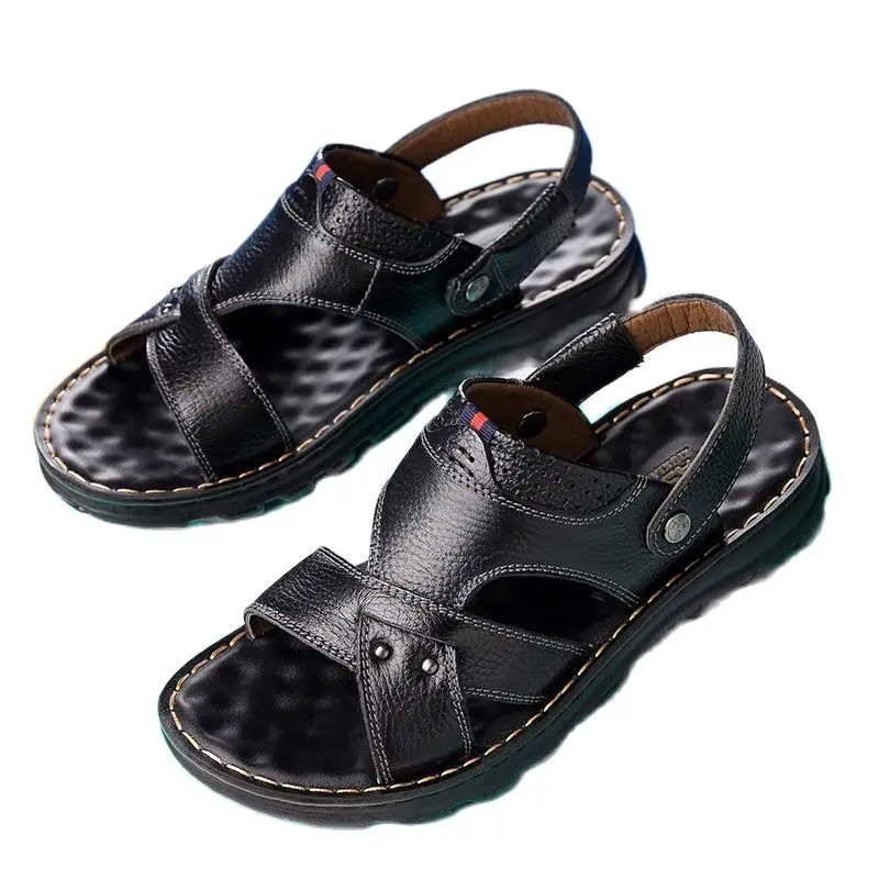 Big Size 48 Men Leather Sandals Summer Classic Men Shoes Slippers Soft Sandals Men Roman Comfortable Outdoor Walking Footwear
Big Size 48 Men Leather Sandals Summer Classic Men Shoes Slippers Soft Sandals Men Roman Comfortable Outdoor Walking Footwear