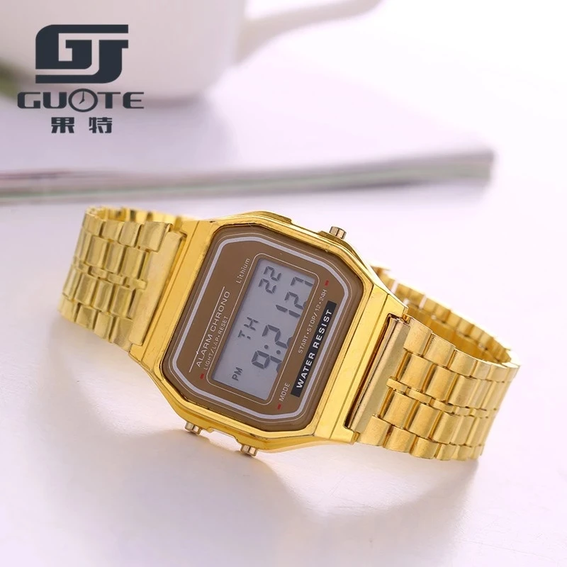 2020 New Fashion Design LED Women Men Watches Stainless Steel Digital Alarm Stopwatch Wristwatch
2020 New Fashion Design LED Women Men Watches Stainless Steel Digital Alarm Stopwatch Wristwatch