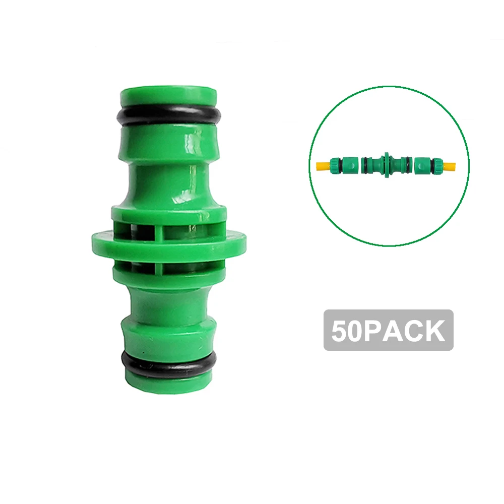 50Pcs green plastic two-way pacifier garden hose connector garden faucet quick connector fitting repair hose connector
50Pcs green plastic two-way pacifier garden hose connector garden faucet quick connector fitting repair hose connector