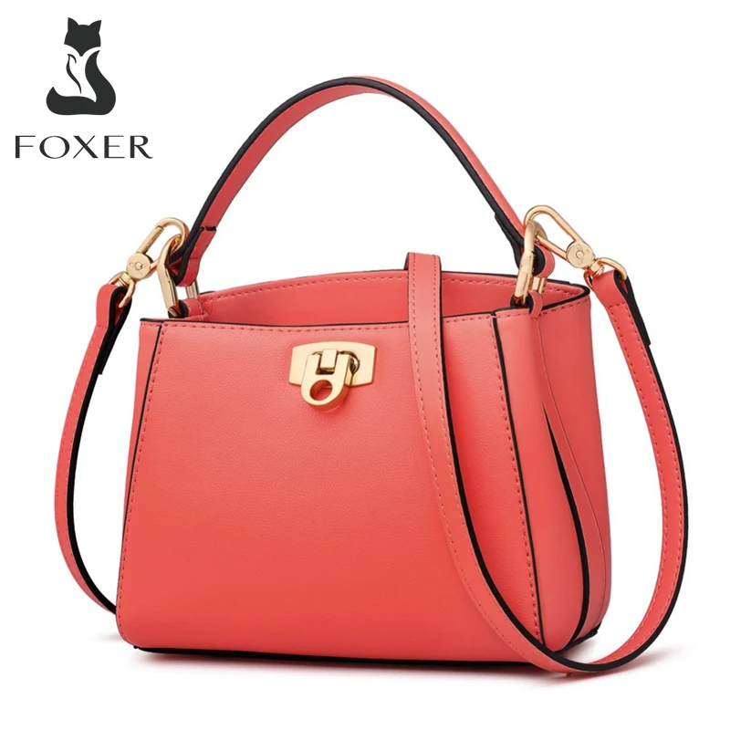FOXER Brand Lady's Crossbody Shoulder Bags Female Chic Handbags Women Elegant Purse Fashion Cross-body Totes Top Handle Bags
FOXER Brand Lady's Crossbody Shoulder Bags Female Chic Handbags Women Elegant Purse Fashion Cross-body Totes Top Handle Bags