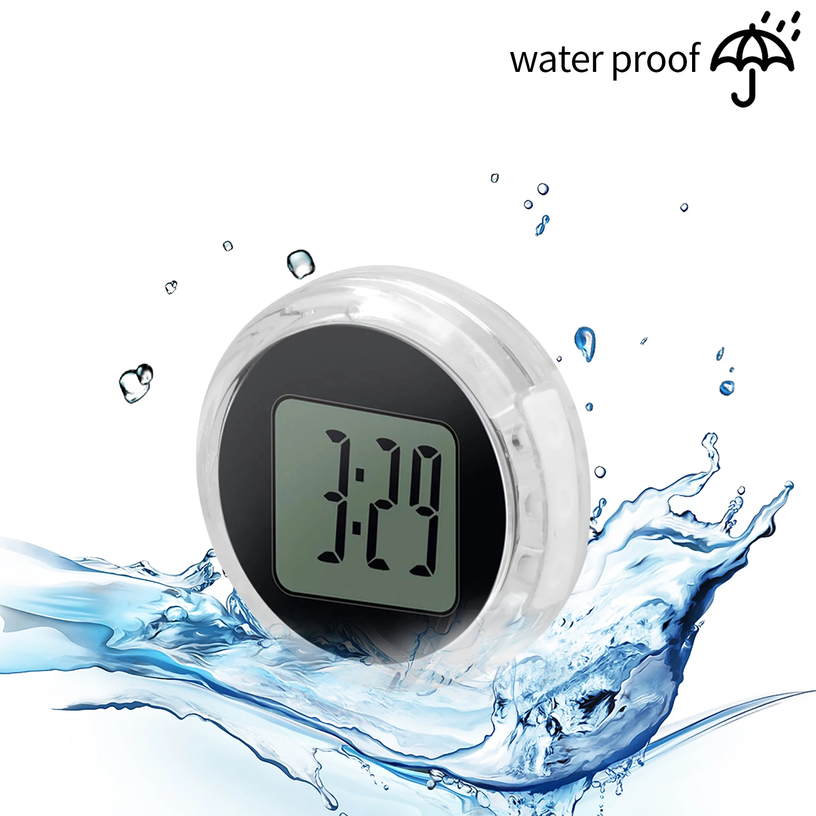 Universal Waterproof Mini Motorcycle Bike Sticky Digital Display Clock Watch Office Decor Automobiles Interior Accessories
Universal Waterproof Mini Motorcycle Bike Sticky Digital Display Clock Watch Office Decor Automobiles Interior Accessories