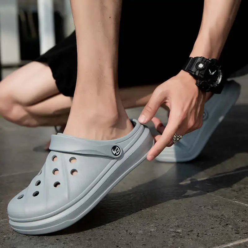 Large Sizes Men's Beach Sandals With Rubber Sole Summer Shoes For Men Gold Sandals Man Summer Recreation Coral Slippers Tennis 
Large Sizes Men's Beach Sandals With Rubber Sole Summer Shoes For Men Gold Sandals Man Summer Recreation Coral Slippers Tennis