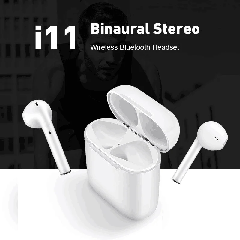 I11 Tws BT Wireless Bluetooth Portable Earphones Stereo Surround Sound Earbuds Sports Waterproof Running 2021 Latest Headphone
I11 Tws BT Wireless Bluetooth Portable Earphones Stereo Surround Sound Earbuds Sports Waterproof Running 2021 Latest Headphone
