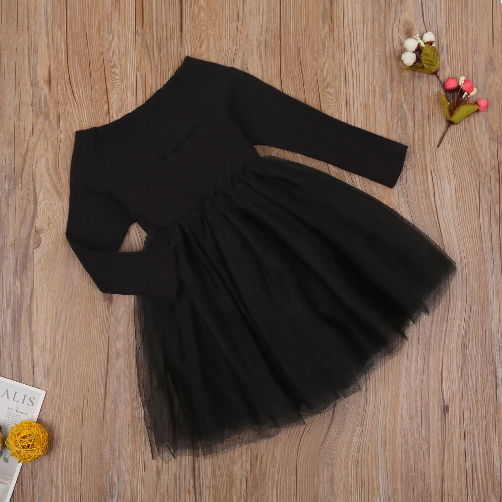 Elegant Child's Patchwork Skirt, Long Sleeve Off Shoulder Knitted Sweater Top Yarn Skirt for Autumn and Early Winter 1-5 Years 
Elegant Child's Patchwork Skirt, Long Sleeve Off Shoulder Knitted Sweater Top Yarn Skirt for Autumn and Early Winter 1-5 Years