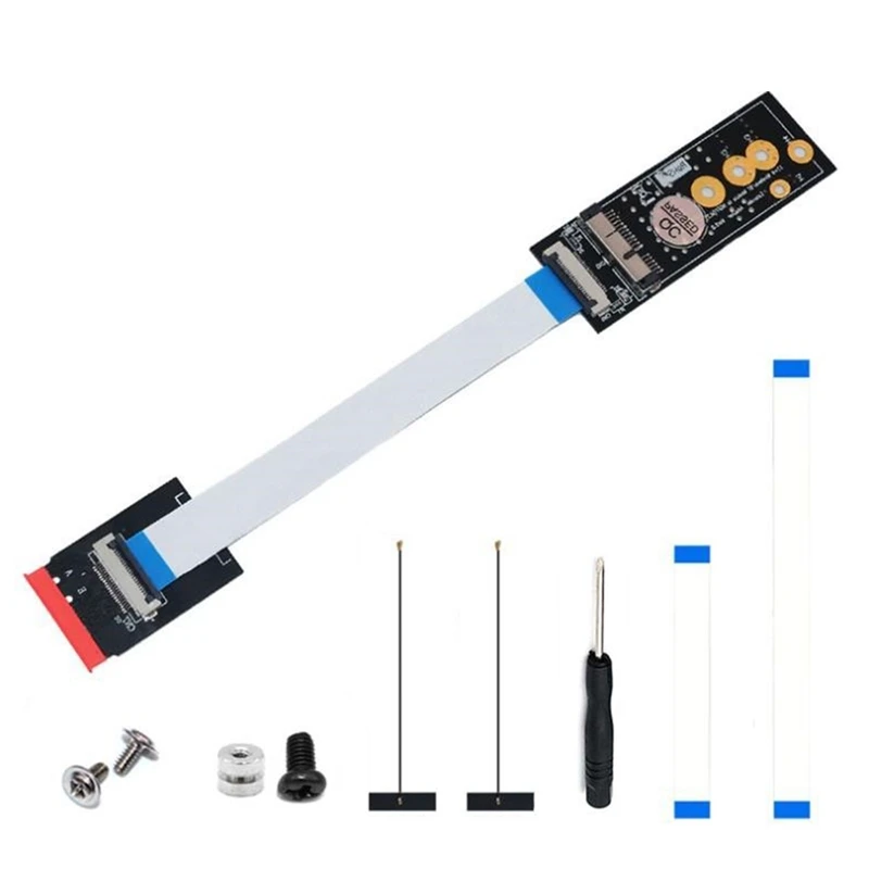Адаптер M.2 для Wi-Fi A + E на Wi-Fi карту BCM94360CD BCM94331CD BCM943602CS BCM94360CS2 BCM943224PCIEBT2 для Pro Air
Адаптер M.2 для Wi-Fi A + E на Wi-Fi карту BCM94360CD BCM94331CD BCM943602CS BCM94360CS2 BCM943224PCIEBT2 для Pro Air