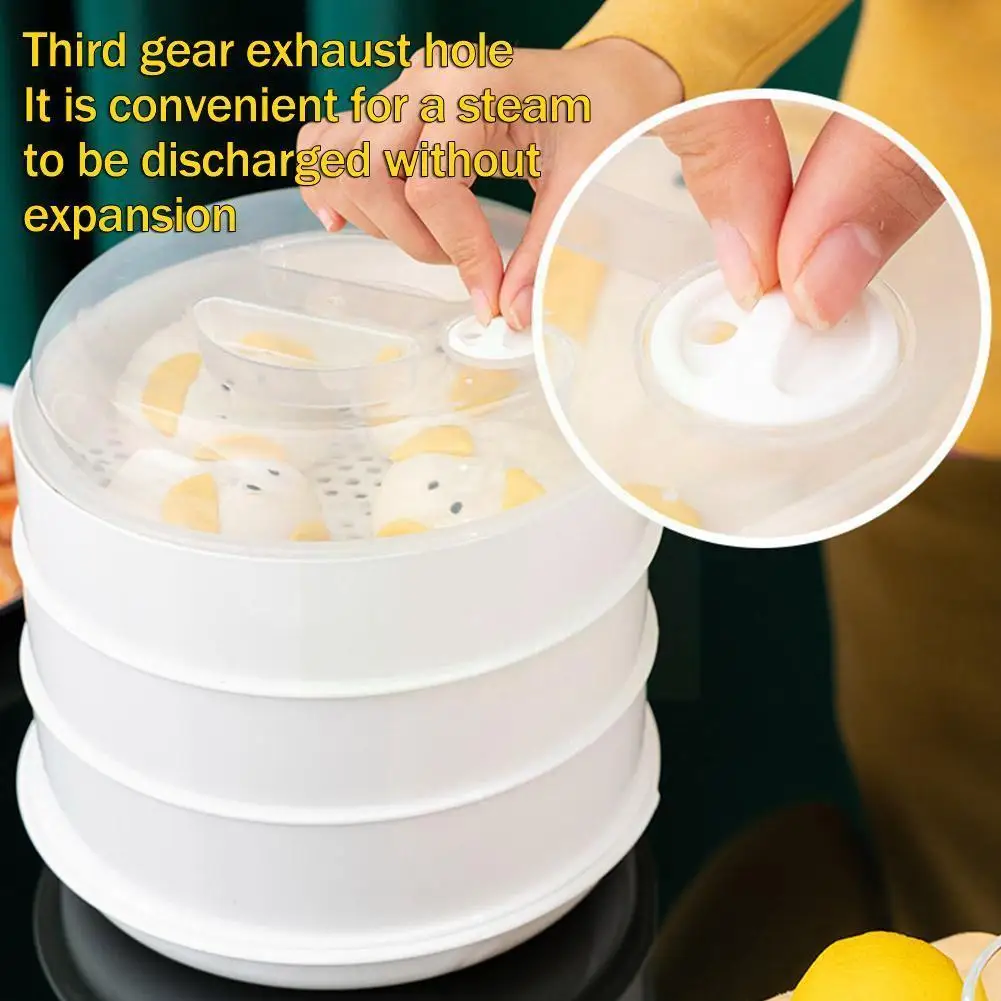 Food Heating Steamer Kitchen Refrigerated Insulation Steaming Vegetable Plastic Grid Cover Box Multi-layer Household X0Z7
Food Heating Steamer Kitchen Refrigerated Insulation Steaming Vegetable Plastic Grid Cover Box Multi-layer Household X0Z7