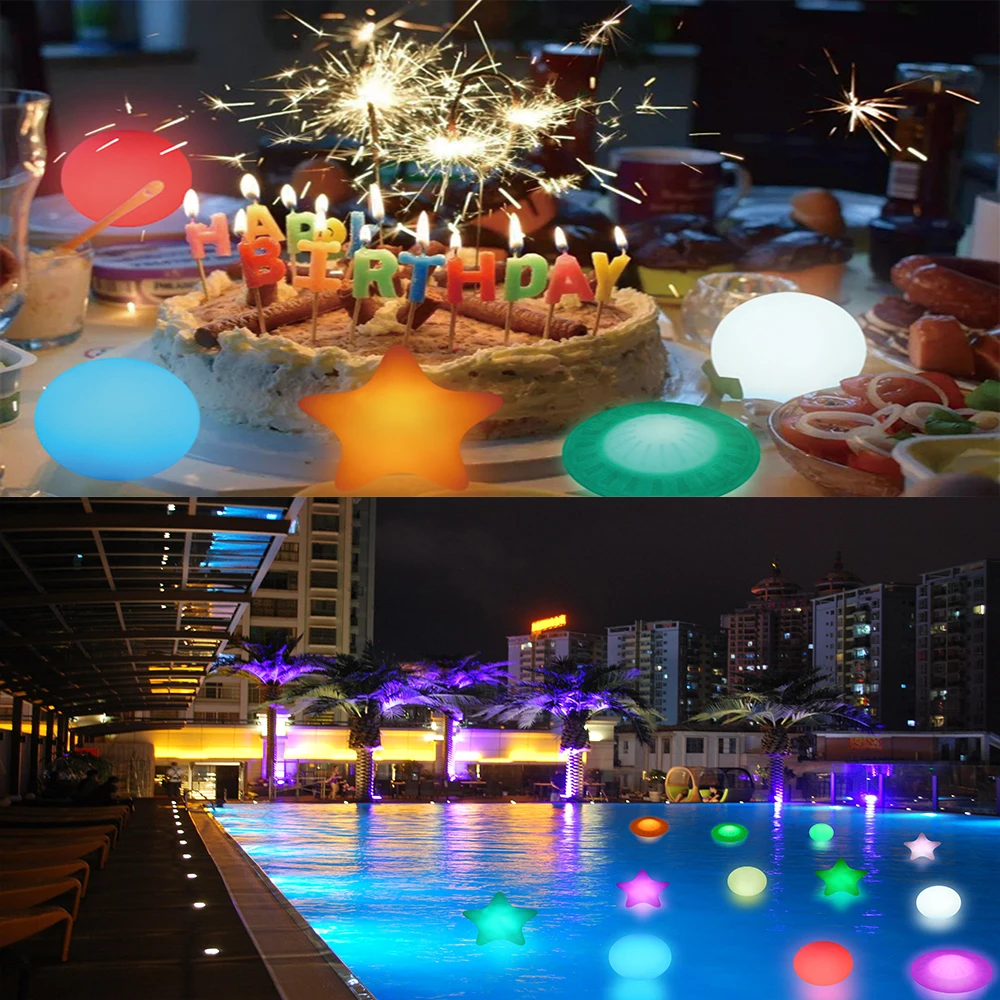 Star RGB Led Christmas Lamp Floating Pool Lights With Button Color Changing LED Night Lights Outdoor Indoor Decoration
Star RGB Led Christmas Lamp Floating Pool Lights With Button Color Changing LED Night Lights Outdoor Indoor Decoration