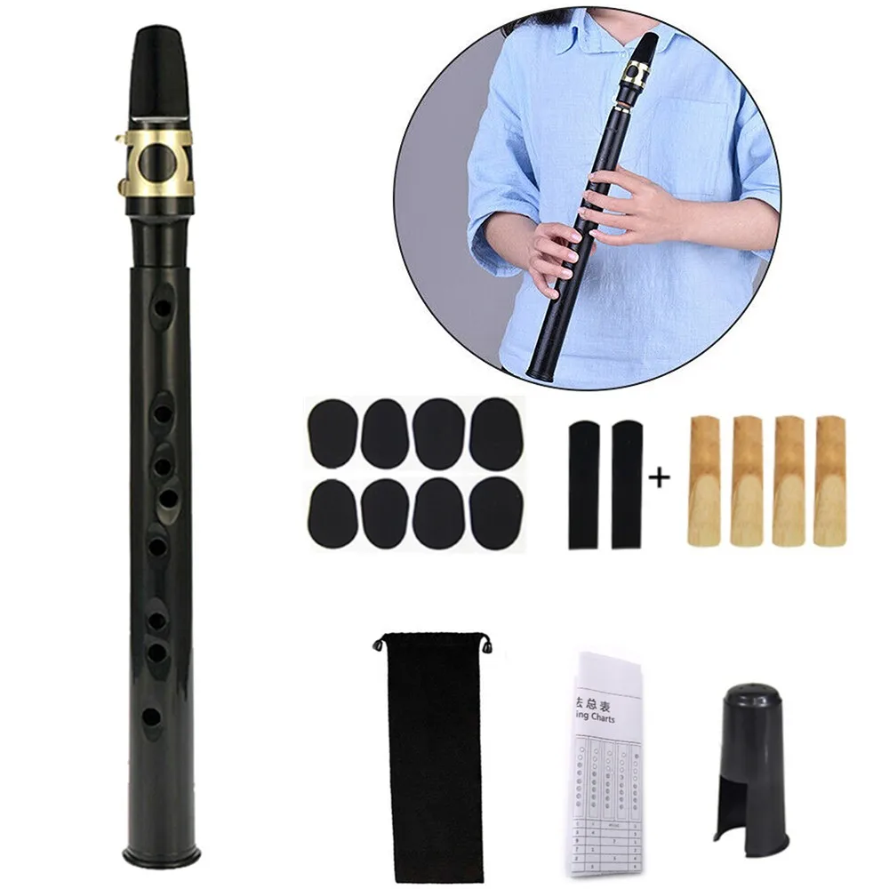 8-hole Mini Pocket Saxophone Little Sax Instrument Set With Alto Mouthpiece Ligature Resin Reeds Pads Bag For Beginner Gift
8-hole Mini Pocket Saxophone Little Sax Instrument Set With Alto Mouthpiece Ligature Resin Reeds Pads Bag For Beginner Gift