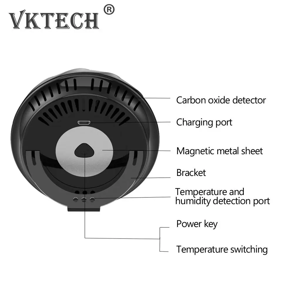 Carbon Dioxide Detector Gas Analyzer Multifunctional Air Quality Monitor CO2 Gas Detector HCHO Temperature and Humidity Meter
Carbon Dioxide Detector Gas Analyzer Multifunctional Air Quality Monitor CO2 Gas Detector HCHO Temperature and Humidity Meter