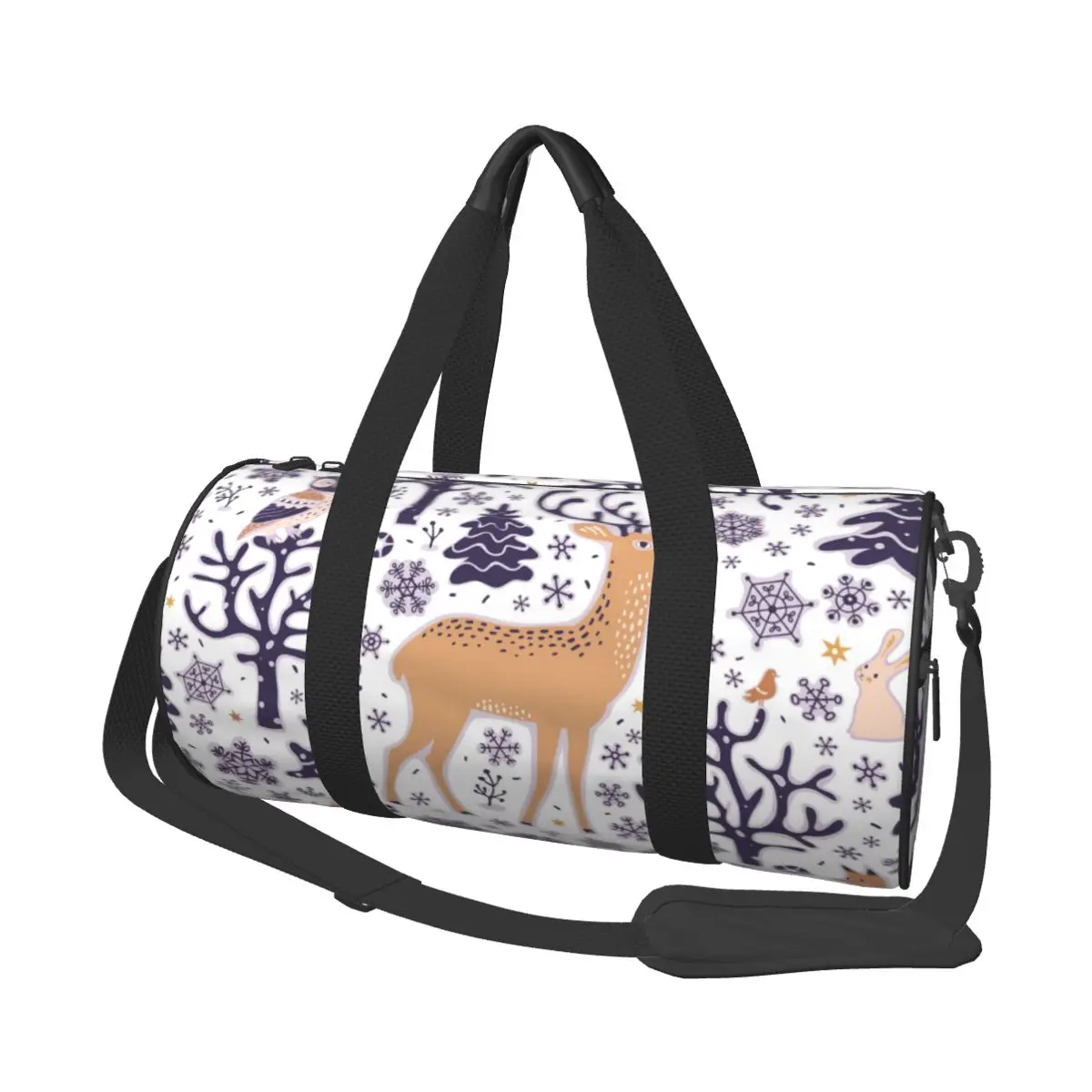 Travel Bag Forest Owl Deer Foxes Snowflakes Weekend Duffle Bag Fashion Multifunctional Hand Luggage Shoulder Bag Drop shipping
Travel Bag Forest Owl Deer Foxes Snowflakes Weekend Duffle Bag Fashion Multifunctional Hand Luggage Shoulder Bag Drop shipping