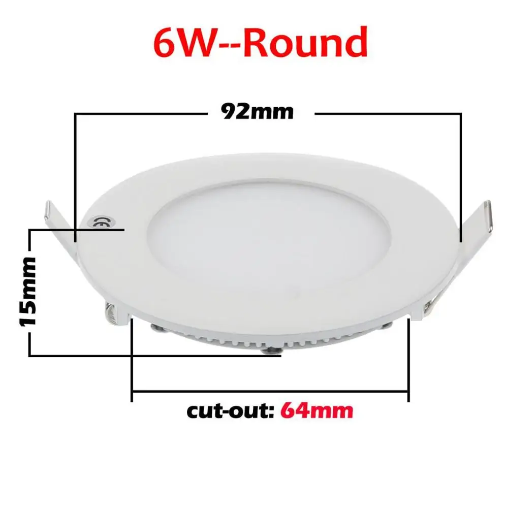 6W / 18W Round, Square, Ultra-Thin Embedded Panel Lamp, Downlight, Sky Lantern, Indoor Lighting
6W / 18W Round, Square, Ultra-Thin Embedded Panel Lamp, Downlight, Sky Lantern, Indoor Lighting