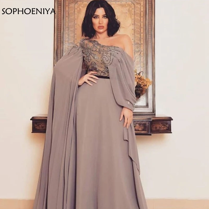New Arrival Spandex One shoulder Long sleeve evening dresses 2021 Vestidos fiesta elegant dress Women party night Evening gown 
New Arrival Spandex One shoulder Long sleeve evening dresses 2021 Vestidos fiesta elegant dress Women party night Evening gown