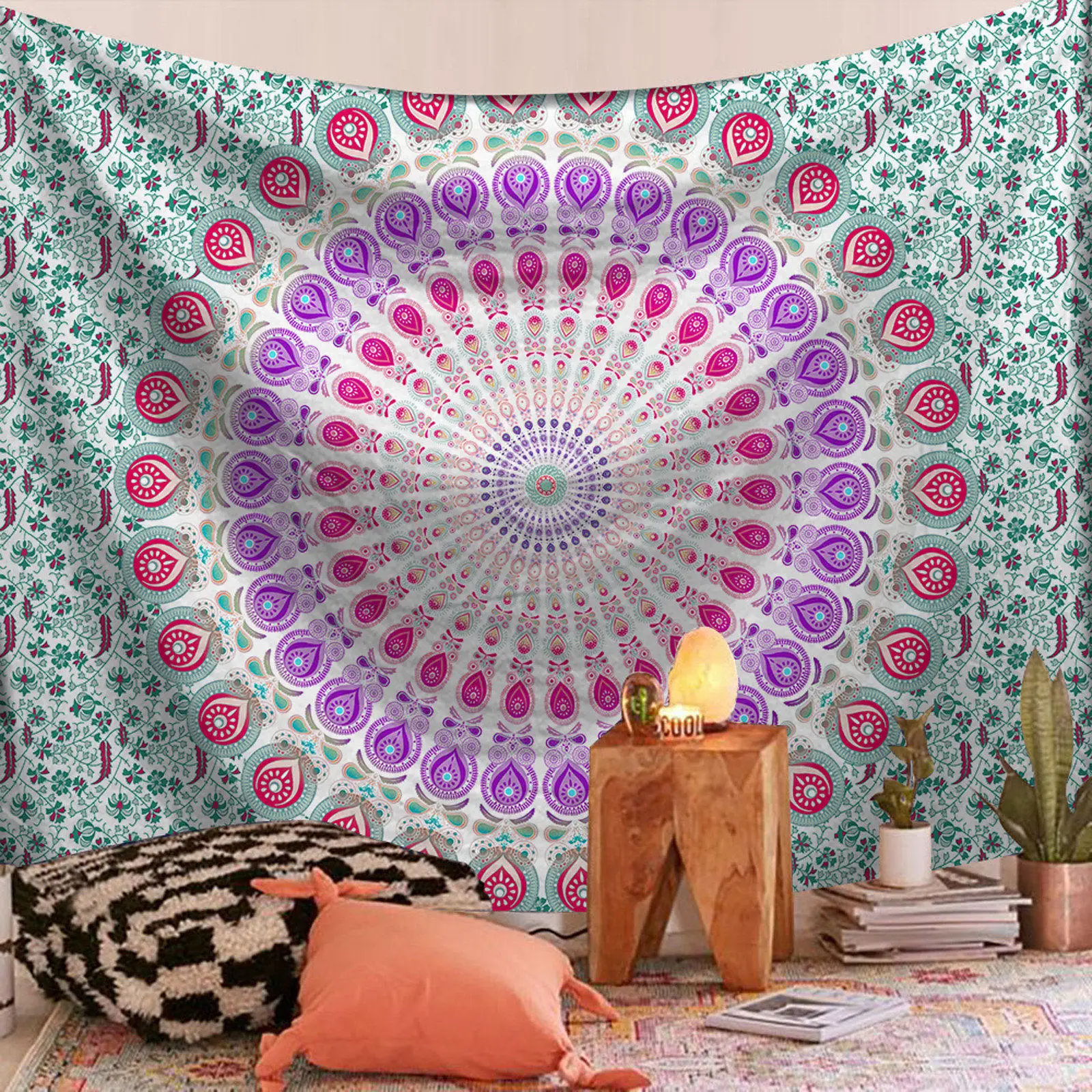Indian Mandala Wall Hanging Tapestry Bohemian Sandy Beach Throw Rug Blanket Camping Tent Sleeping Pad Tapestries 95x73cm
Indian Mandala Wall Hanging Tapestry Bohemian Sandy Beach Throw Rug Blanket Camping Tent Sleeping Pad Tapestries 95x73cm