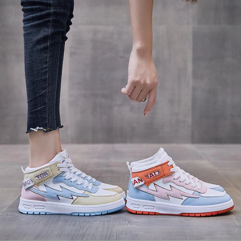 Кроссовки женские на шнуровке, Вулканизированная подошва, удобная обувь с открытым носком, модные разноцветные
Кроссовки женские на шнуровке, Вулканизированная подошва, удобная обувь с открытым носком, модные разноцветные